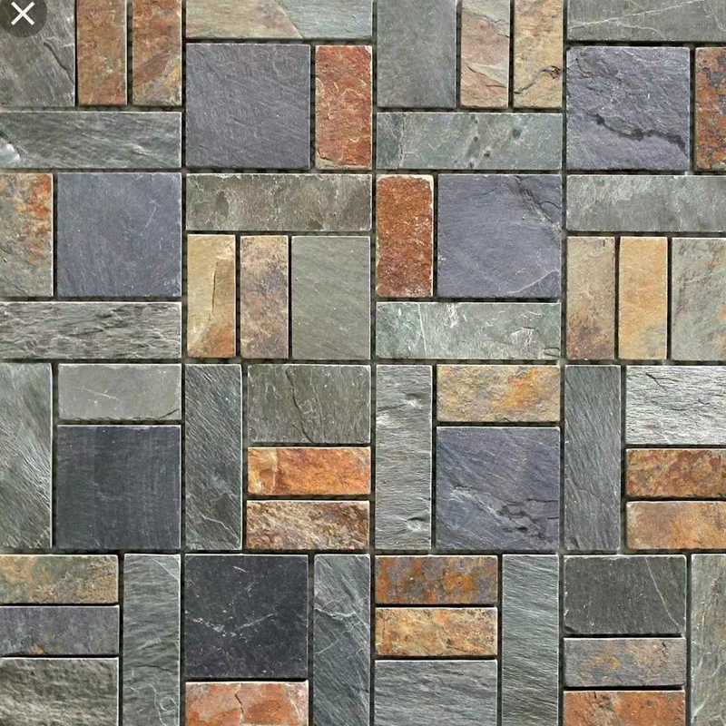 Irregular Mosaic Slate Tile